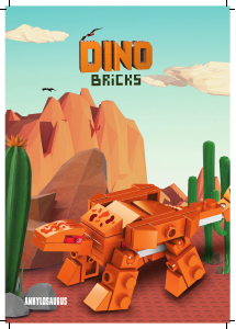 Használati útmutató Dino Bricks set 005 Dino Ankylosaurus