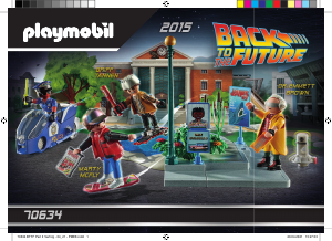 Handleiding Playmobil set 70634 Back to the Future Back to the future deel ii hoverboard achtervolging