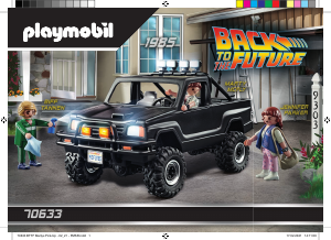 Handleiding Playmobil set 70633 Back to the Future Back to the future marty's pickup truck