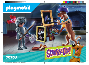 Handleiding Playmobil set 70709 Scooby-Doo Scooby-doo! avontuur met black knight