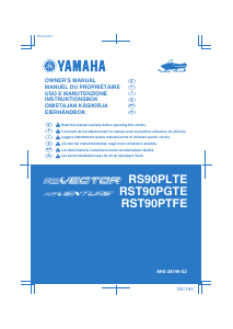 Handleiding Yamaha RS Vector (2014) Sneeuwscooter