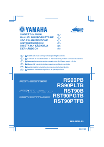 Handleiding Yamaha RS Vector (2012) Sneeuwscooter