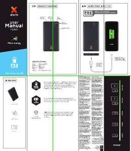 Handleiding Xtorm FS301 Mobiele oplader