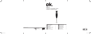 Manuale OK OSB 112 Frullatore a mano