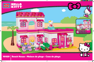 Mode d’emploi Mega Bloks set 10929 Hello Kitty Maison de plage