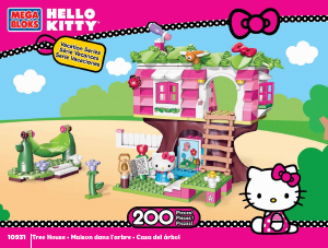Brugsanvisning Mega Bloks set 10931 Hello Kitty Træhus