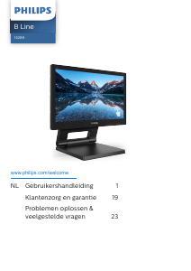 Handleiding Philips 162B9T LED monitor
