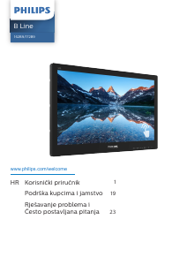 Priručnik Philips 162B9TN B Line LED zaslon