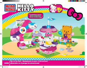 Brugsanvisning Mega Bloks set 10956 Hello Kitty Sjov på messen