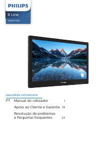 Manual Philips 172B9TN B Line Monitor LED