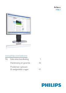 Handleiding Philips 190BL1CB LED monitor