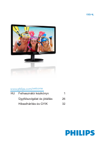Használati útmutató Philips 190V4LSB LED-es monitor
