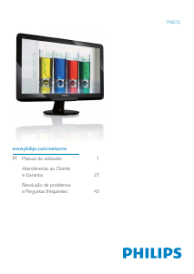 Manual Philips 196E3LSB Monitor LED