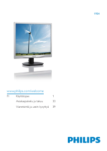 Käyttöohje Philips 19S4LAB5 LED-näyttö