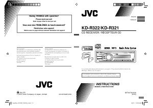 Handleiding JVC KD-R321 Autoradio