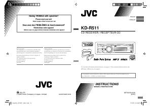 Handleiding JVC KD-R511 Autoradio