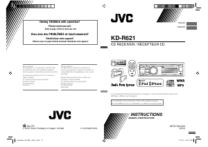 Handleiding JVC KD-R621 Autoradio