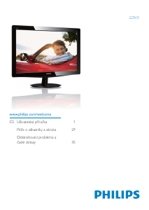 Handleiding Philips 220V3LAB LED monitor