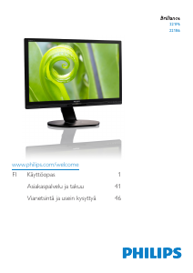 Käyttöohje Philips 221B6QPYEB LED-näyttö