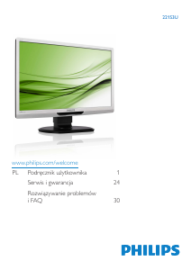 Instrukcja Philips 221S3UCS Monitor LED
