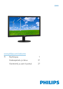 Käyttöohje Philips 223S5LSB LED-näyttö