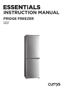 Manual Currys Essentials C55CS12 Fridge-Freezer