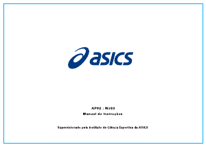 Manual Asics AP02 Relógio desportivo