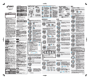 Handleiding Asics AR06 Sporthorloge