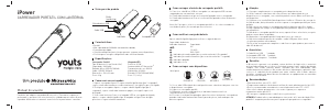 Manual Youts iPower Carregador portátil