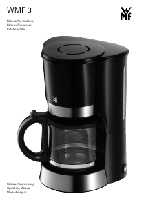 Manual WMF 3 Coffee Machine