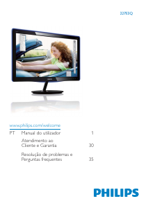 Manual Philips 227E3QPHSU Monitor LED