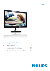 Käyttöohje Philips 227E3QPHSU LED-näyttö