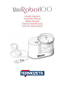 Manual de uso Termozeta MiniRobot 100 Robot de cocina