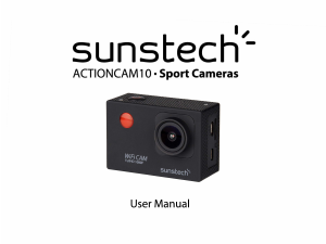 Mode d’emploi Sunstech ACTIONCAM10 Caméscope action