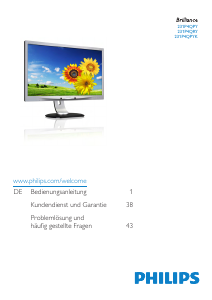 Bedienungsanleitung Philips 231P4QPYKEB LED monitor