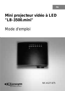Mode d’emploi SceneLights LB-3500 Projecteur