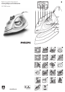 Brugsanvisning Philips GC1980 Strygejern