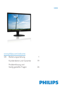 Bedienungsanleitung Philips 240S4QYMB LED monitor