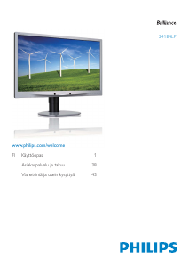 Käyttöohje Philips 241B4LPCS LED-näyttö