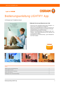 Bedienungsanleitung Osram Lightify