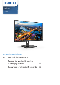 Manual Philips 242B1H Monitor LED