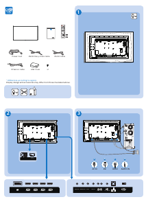 Manual Philips 65BDL3010Q LED Monitor