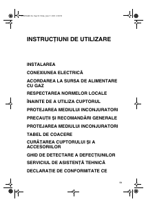Manual Whirlpool AKG 644 IX Cuptor