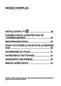 Mode d’emploi Whirlpool AKP 121/IX Four