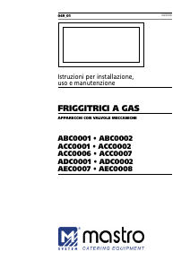 Manuale Mastro ACC0002 Friggitrice