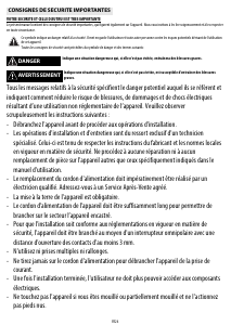 Mode d’emploi Whirlpool AKP 255/NA Four