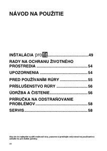 Návod Whirlpool AKP 309/02 NB Rúra