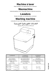 Manual Calor 5024 Washing Machine