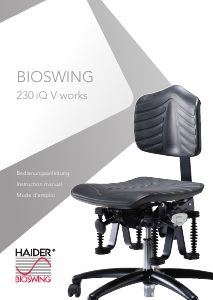 Mode d’emploi Bioswing 230 iQ V works Chaise de bureau