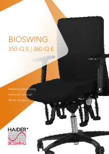 Handleiding Bioswing 350 iQ E Bureaustoel